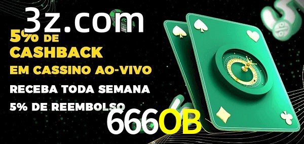 Promoções do cassino ao Vivo 666OB